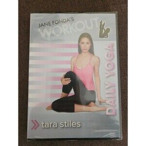Jane Fonda's Workout Tara Stiles "Daily Yoga" DVD Brand New Factory Sealed Rare!